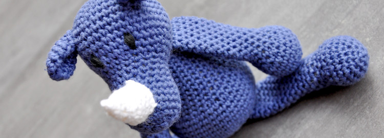 Prendre le temps - Crochet - Rhinocéros Bleu